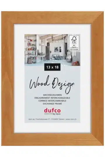 Dufco cornice Toronto 13x18cm Marrone