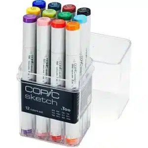 COPIC Sketch marker Set (12 colori)