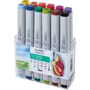 COPIC Classic marker (12 colori)