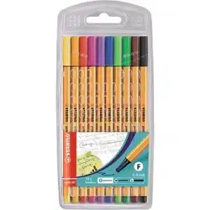 STABILO Penne fibra point 88 (10 colori)