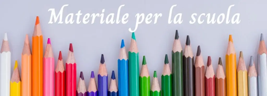 Banner articoli scuola