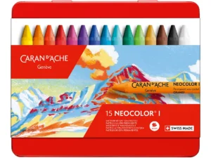 CARAN D'ACHE Pastelli a cera Neocolor 1 (15 pezzi)