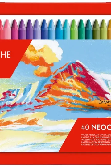 CARAN D'ACHE Pastelli a cera Neocolor 1 (40 pezzi)