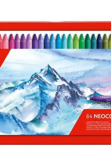 CARAN D'ACHE Pastelli a cera Neocolor II (84 pezzi)