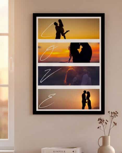 Poster Love personalizzato