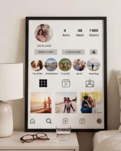 Poster personalizzato "Instagram"