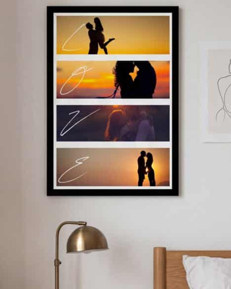 Poster Love personalizzato