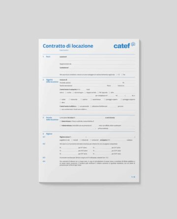 Catef contratto di locazione