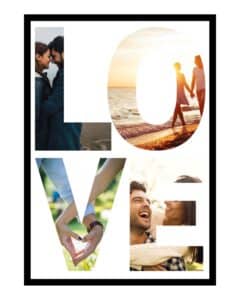 Poster personalizzato LOVE