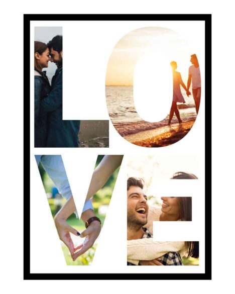 Poster personalizzato LOVE