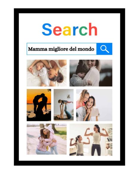 Poster personalizzato Search