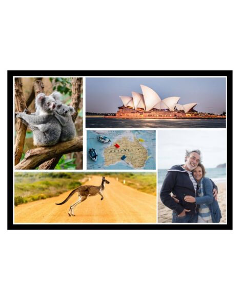 Poster personalizzato collage