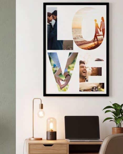 Poster Love personalizzato