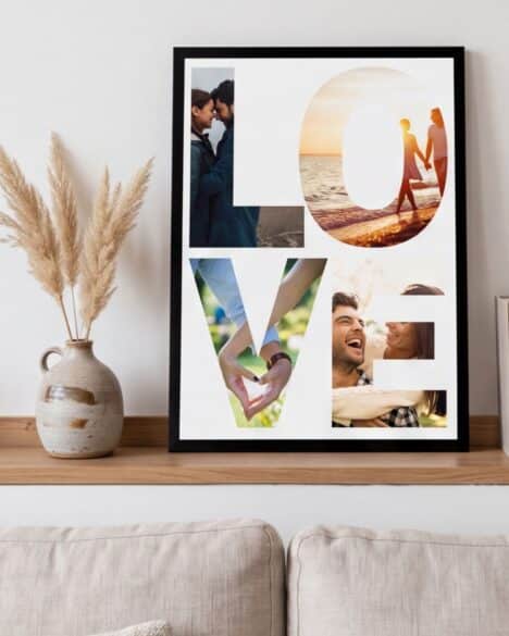 Poster Love personalizzato