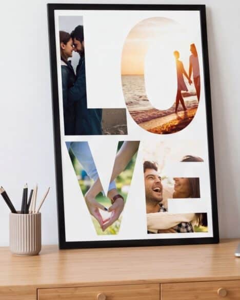 Poster Love personalizzato
