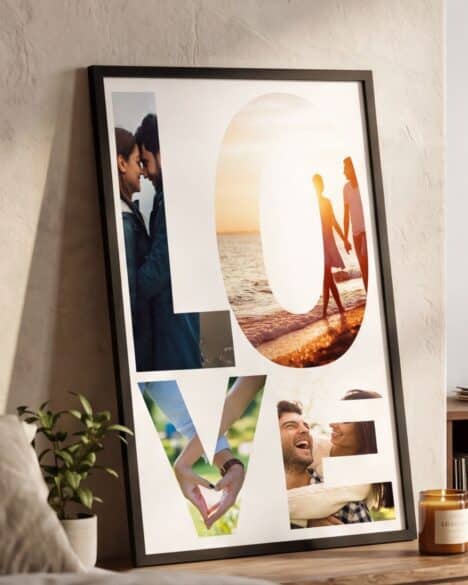 Poster Love personalizzato