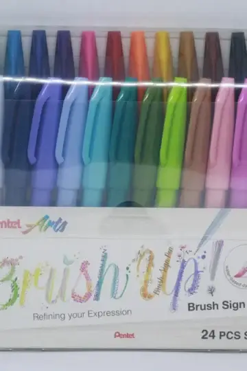 PENTEL Brush Sign Pen (24 colori)