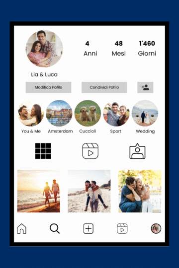 Poster personalizzato Instagram