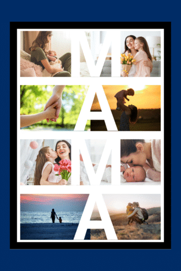 Poster personalizzato mama