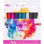 Talens Ecoline Brush Pen 10 pezzi