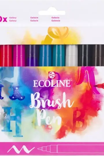 Talens Ecoline Brush Pen 10 pezzi