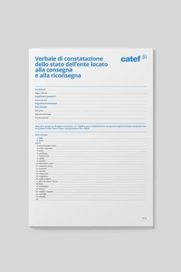 CATEF Verbale di constatazione