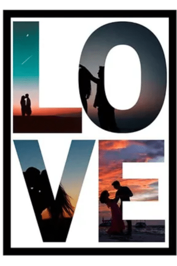 Poster personalizzato "LOVE"