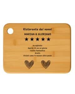 Tagliere personalizzato recensione