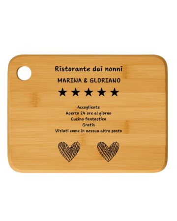 Tagliere personalizzato recensione