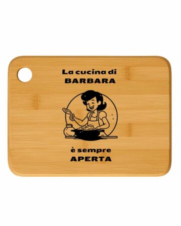Tagliere in legno personalizzato