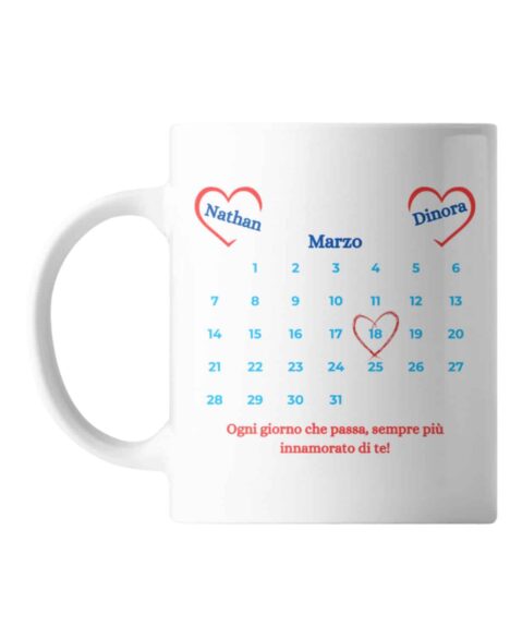 Tazza personalizzata Anniversario