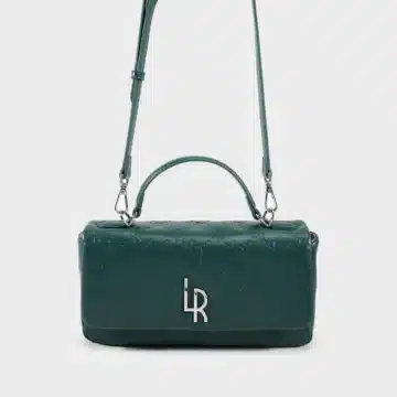 Label Rose Borsa Elodie Petrolio