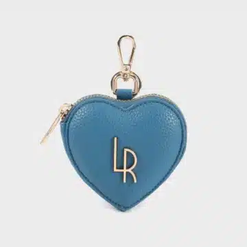 Portamonete Margot Heart Label Rose Ottanio