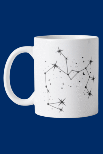 Tazza personalizzata costellazione
