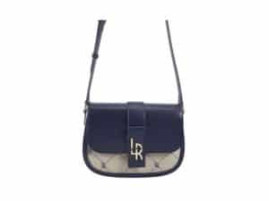 LABEL ROSE New Monogram Margot Small Blu