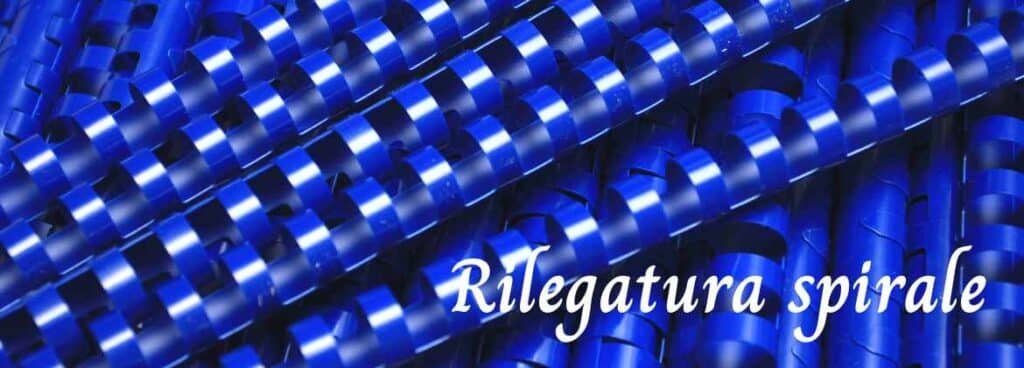 Banner della pagina rilegatura a spirale