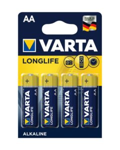 VARTA Batterie 4106101414 Longlife, AA/LR06, 4 St?ck