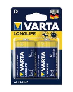 VARTA Batterie 4120101412 Longlife, D/LR20, 2 St?ck