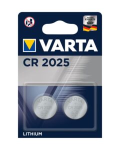 VARTA Knopfzelle 6025101402 CR2025, 2 St?ck