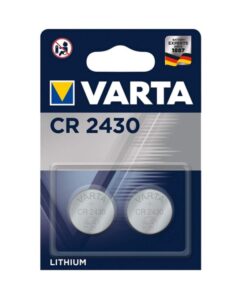 VARTA Pila a bottone 6430101402 CR2430 2 pezzi