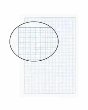 BIELLA Fogli per quaderni A4 45144400U bianco,quad.4mm,4 fo. 100 fg.