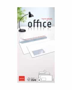 ELCO Busta Office c/finestra C5/6 74466.12 80g, bianco 50 pezzi