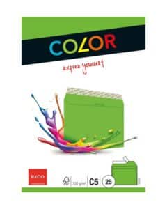 ELCO Busta Office s/finestra C5 74618.62 100g, verde 25 pezzi