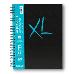 CANSON XL Aquarell Book A4 31200L014 68 fogl., bianco, 300g