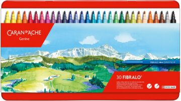 CARAN D'ACHE Penne fibra Fibralo M 185.330 30-colori ass.