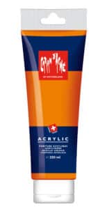 CARAN D'ACHE Colore acrilico 250ml 2810.050 arancione