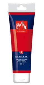 CARAN D'ACHE Colore acrilico 250ml 2810.070 rosso scarlatto