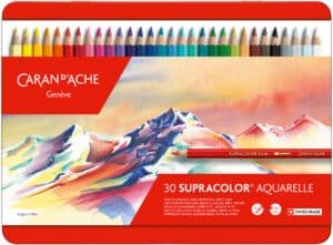 CARAN D'ACHE Matida col. Supracolor 3,8mm 3888.330 ass. astuccio met. 30 pezzo