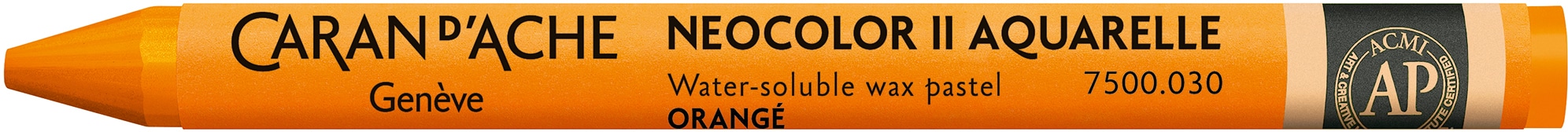 CARAN D'ACHE Pastelli a cera Neocolor II 7500.030 arancione