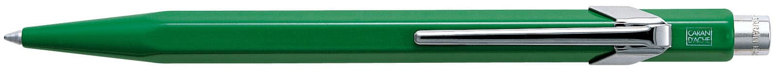 CARAN D'ACHE Penna a sfera 849 Metall 849.210 verde, refill., scrittura blu
